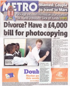 Metro Front Page - Thu 28 Feb 2013