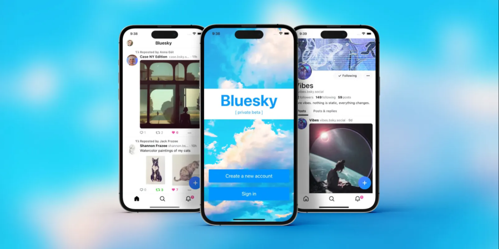 BlueSky social media platform